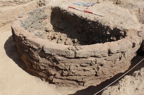 Kiln 1 as excavated in 2012